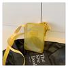 Exquisite mini bag, high-end mobile phone bag, casual and versatile fashion transparent matte women's shoulder bag