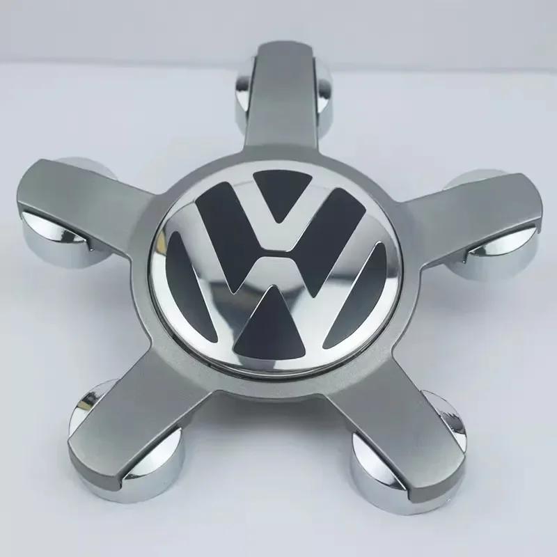 

2026 Гарячі Для VOLKSWAGEN VW 4 шт. 135 мм П ять променів Ковпачок центральний колісного диска Автомобільні Накладки на ступицю Значок логотип 8R0601165 4F0601165N Для Volkswagen