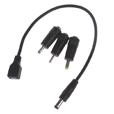 Micro USB Female To DC 5.5x2.1mm Male Power JackTo DC 4.0x1.7 3.5x1.35 3.5x1.3