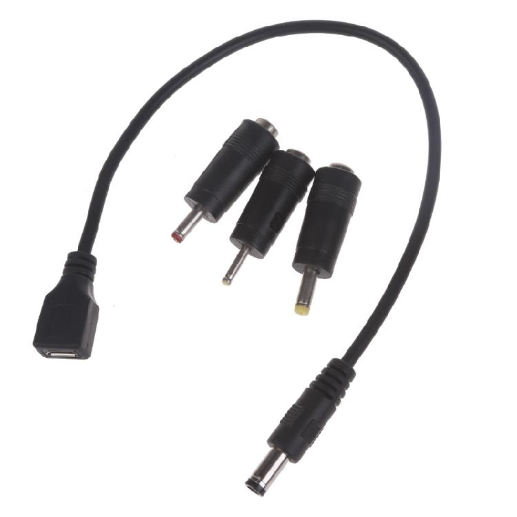 Micro USB Female to DC 5.5x2.1mm Male Power JackTo DC 4.0x1.7 3.5x1.35 3.5x1.3