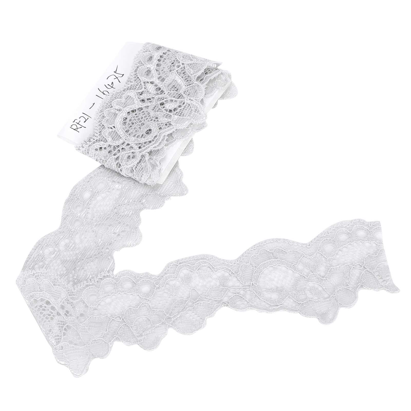 

4.5cm Decorative Lace Nylon Zigzag Pattern Trim Ribbon Clothing Accessories 10 Yards Long