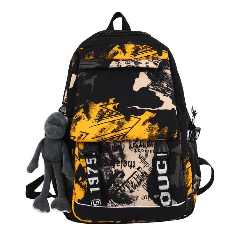 

Fashion Graffiti Women s Backpack Lightweight Girls School Backpack Men and Women Travel Backpacks School Bag for Boy Girl