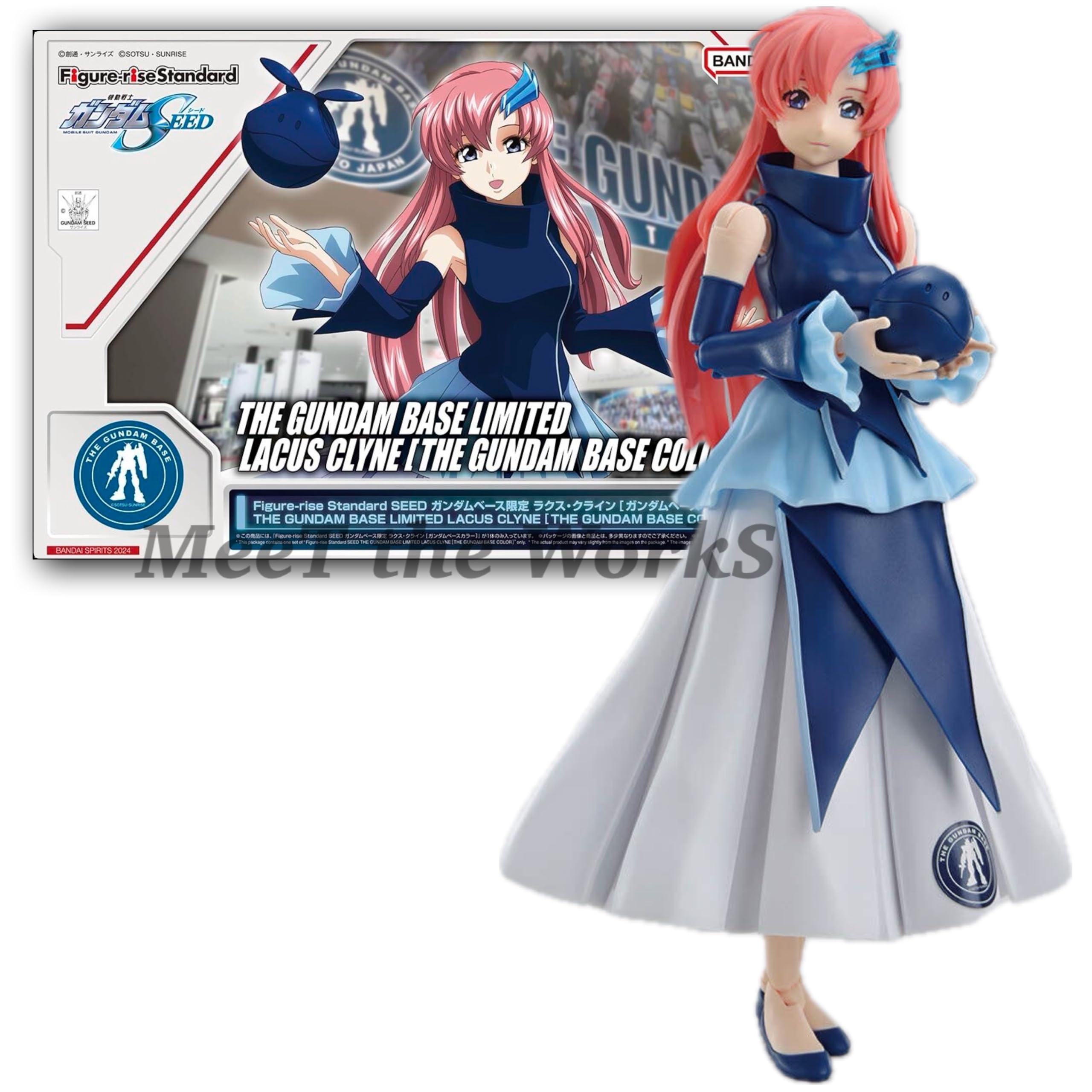 

[Figure-rise Standard] Base Limited Lacus Clyne [Base Color] Mobile Suit Plastic Model