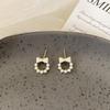 Dopamine Flower Ear Hooks: Holiday-Style, No Piercing, Cute Seaside Earrings for Women
