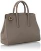 Toff & Loadstone Jolie Light Shrink (M) Handbag with Shoulder Strap, Embossed Cowhide Leather, One Size, Etoupe Greige