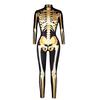 European and American new skeleton 3D digital printing cosplay Halloween jumpsuit women's trendy tights