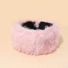 Autumn and Winter Imitation Fox Hair Thickened Fur Roofless Hat Thermal Ear Protection Hat Ring Headgear Headband Empty Top Hat