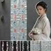 A Pair 50cm Chinese Embroidery Webbing Lace Retro Ribbon Trim for DIY Hanfu Cheongsam Lapel Collar Sleeve Edge Decor Accessories