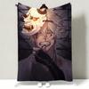 Anime G-Gintama Throw Soft Warm Flannel Throw Blanket, Multi-use for Sofa Bed Office Nap
