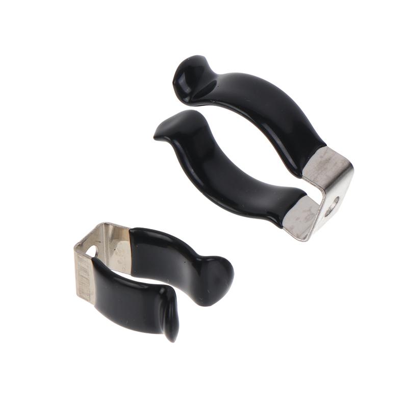 5Pcs U Clips Holder Bracket T5 - T10 Type Black Plastic Dipped Clamps Lamp Support Lampholder For Pipe Clamps