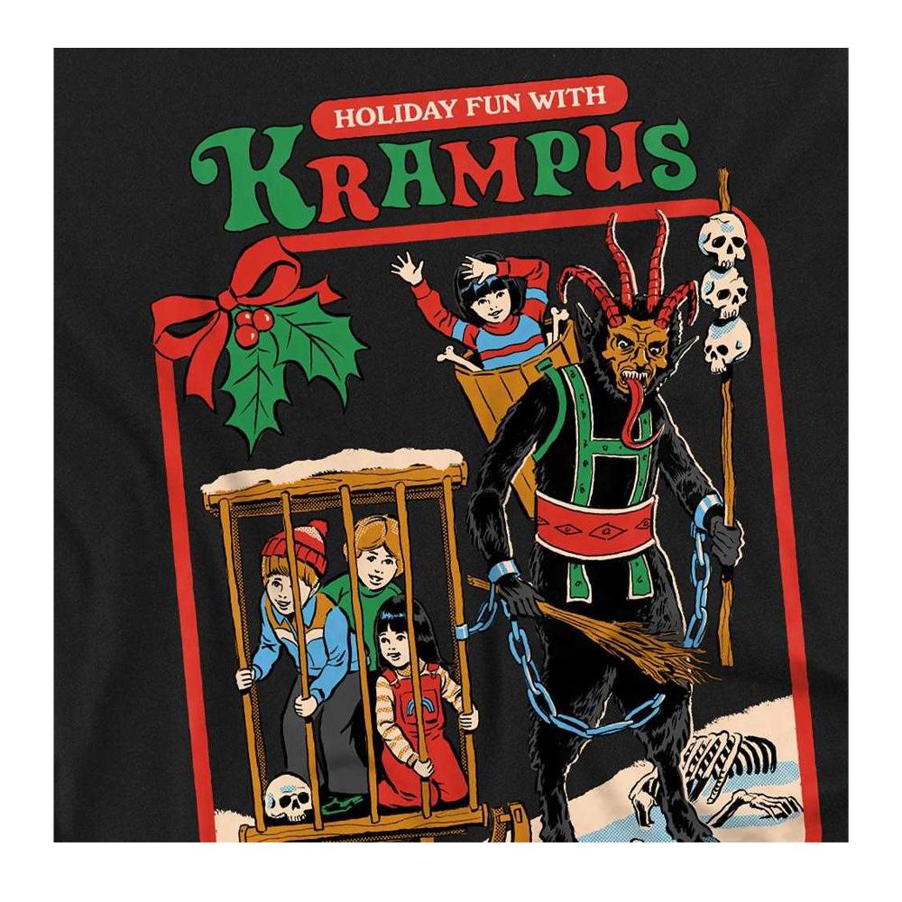 Steven Rhodes Unisex Adult Fun With Krampus T-Shirt