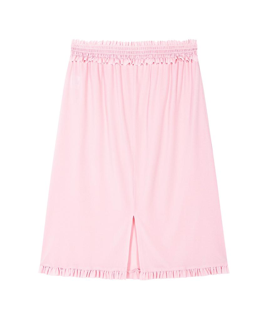 Pabpeljeu Overlace Layered Skirt [Pink]