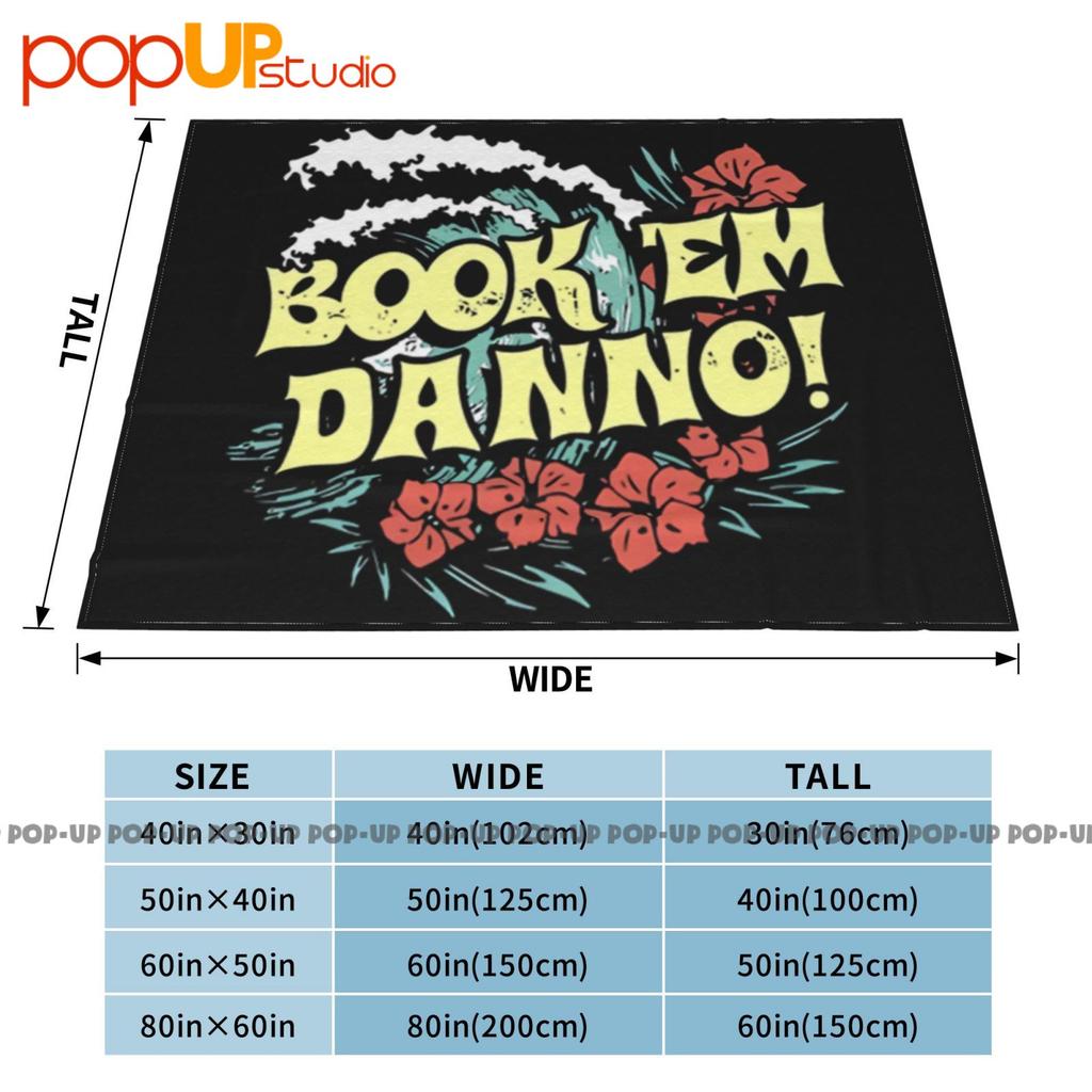 Book 'Em Danno Ultra-Weiche Decke Steppdecke Winter-Sofabezug Bettbezüge