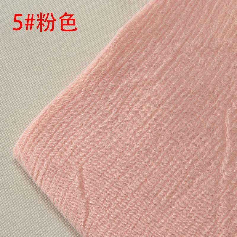 Double-layer Gauze Fabric Soft Pure Cotton Cloth For Sewing Summer Clothes Dress Mosquito Proof Pants Handmade DIY 100*135cm