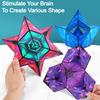 Magic Cube 3x3x3 Plastic Diy Colorful Packaging Age 7+