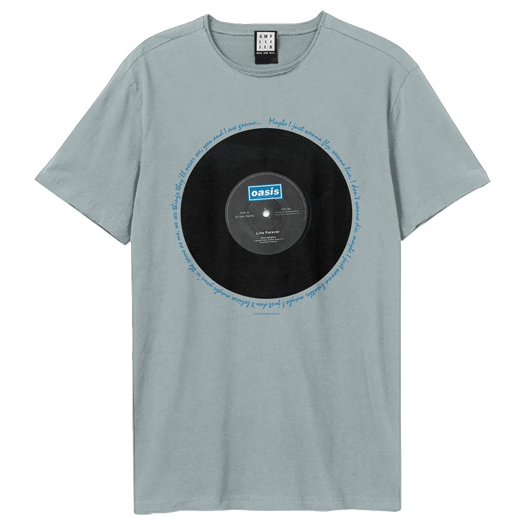 Oasis Unisex Adult Live Forever Oasis T-Shirt