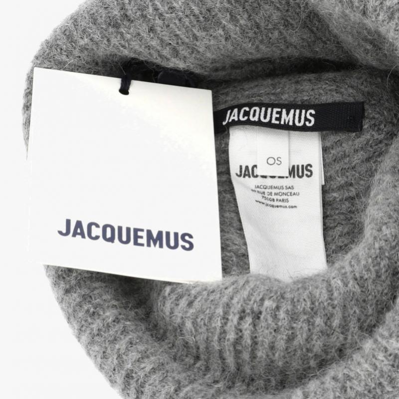 Jacquemus Le Bonne Gross Grain grosGrain Logo Beanie Acu00666ak00227