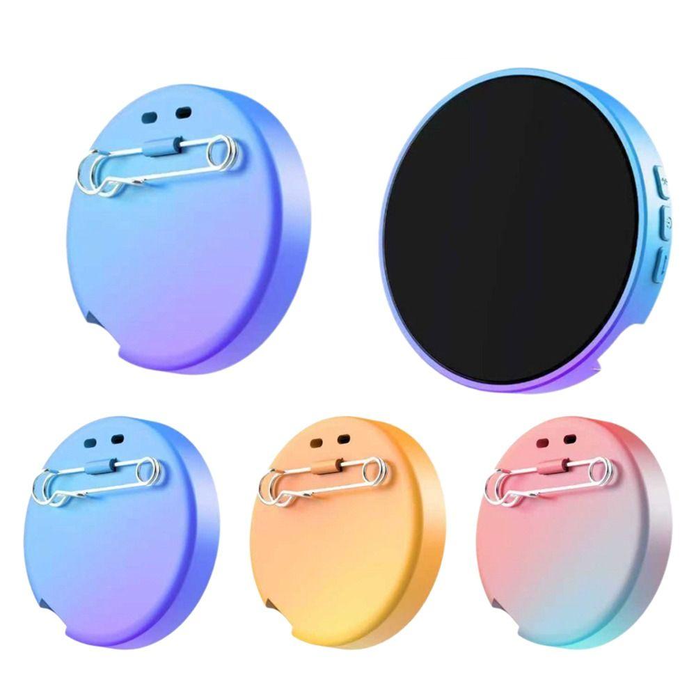 App Control Anime E-Badge 3s Video LED Badge Creative Electronic Display Badge  Game Peripherals