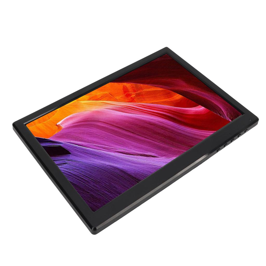 12 Inch TFT LCD Monitor with VGA HD Multimedia AV BNC USB DC Input Portable HD Color Display with