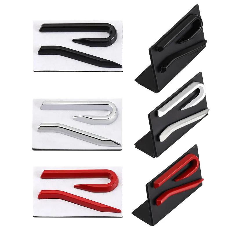 3D Metal Logo Emblem Car Front Grill Badge Rear Trunk Sticker For Polo Passat MK8 Tiguan CC Golf
