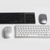 Wireless Mouse & Keyboard Combo: Three-Mode Keyboard, Dual-Mode Mouse, Compatible with Notebooks, Desktops, Tablets, and Mobile Phones.