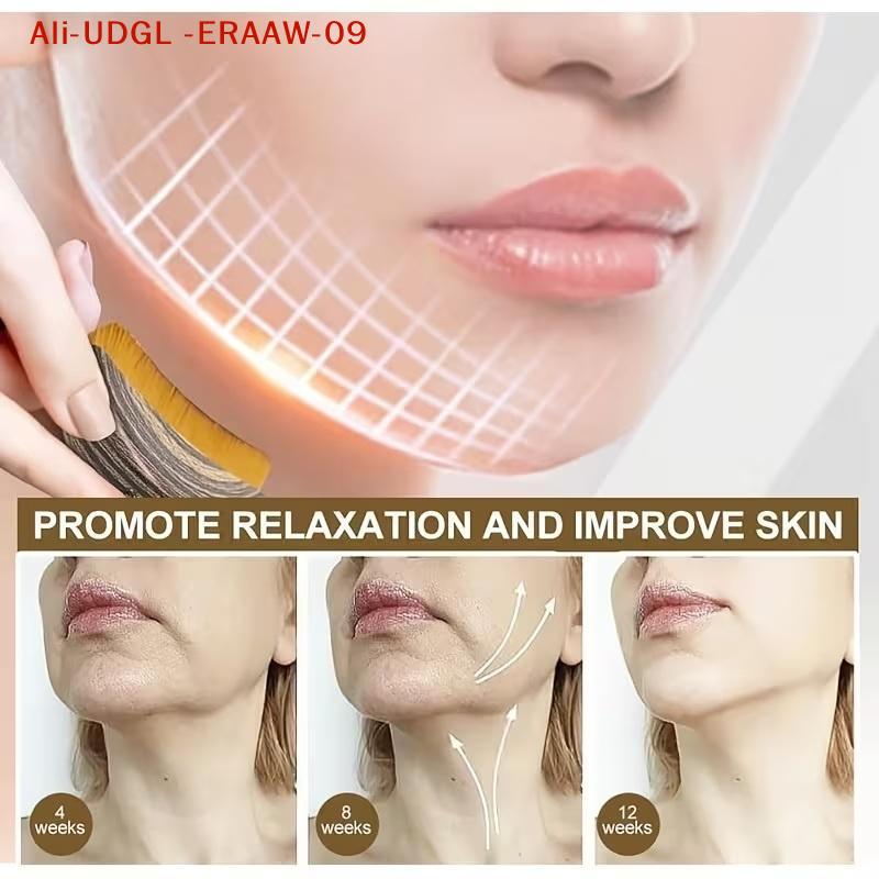 Lymfatický konturovací štětec na obličej Tělový kartáč na suché kartáčování Koupelnový kartáč Dřevěný masážní hřeben Konturování obličeje a lymfatická masáž