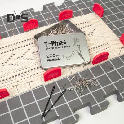 Knitting Blocking Mat Set Thick Foam Mat with Grid Lines Reusable Single-sided Blocking Board for Crochet or Knitting Projects