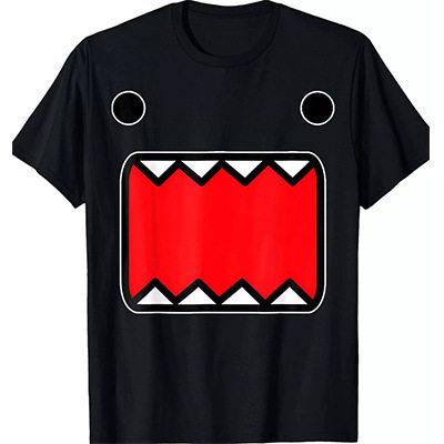 Fashion Kawaii Unisex T Shirt Pattern Y2k Cotton Print Round Neck Loose Tshirt Summer Unisexs Street Couple Tee Clothing