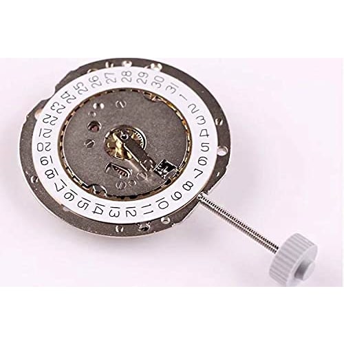 Replacement 3-Part Quartz Watch Movement with Calendar and Date for Ronda 785 Movement
