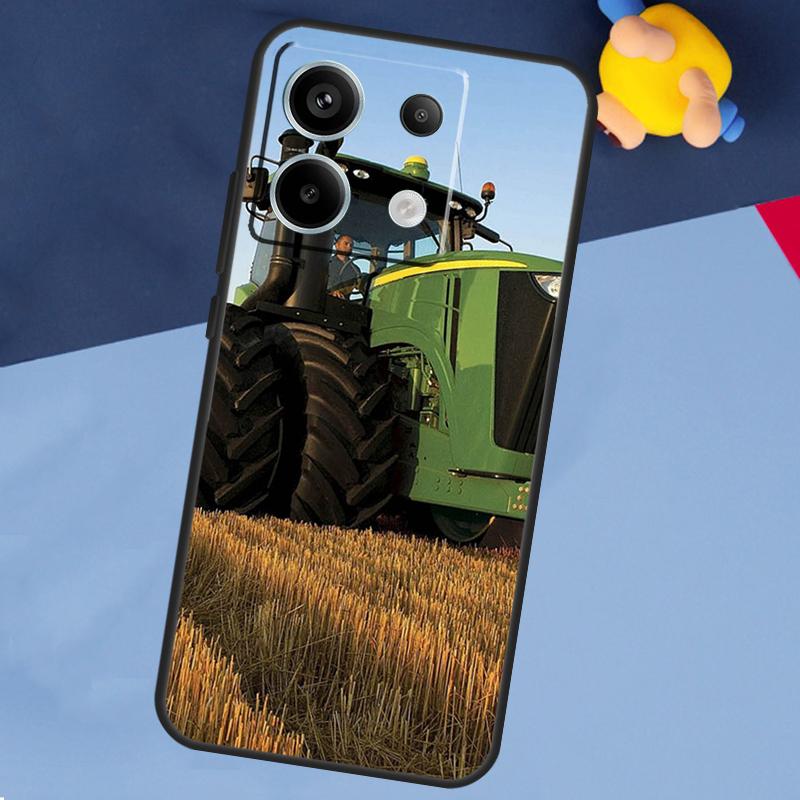 Farm Vehicle Tractor Case For Xiaomi Redmi Note 13 Pro Plus Note 9 10 11 12 Pro 9S 10S 11S 12S 10C 12C 13C Coque