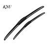 Heavy Duty Automotive Windshield Wipers 2Pcs Wiper Blades Set for Nissan Qashqai J12 2021-2024, 17/26 Noise Free Front Inch Wipers, Beamless