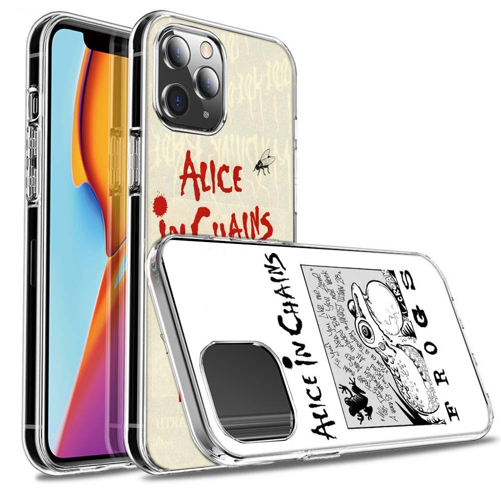 Rock Band Alice In Chains Phone Case For Iphone 16E 15 Pro 14 Plus 17E 16 17 Pro Max Air 11 12 13 Mini Shockproof Capa Cute C