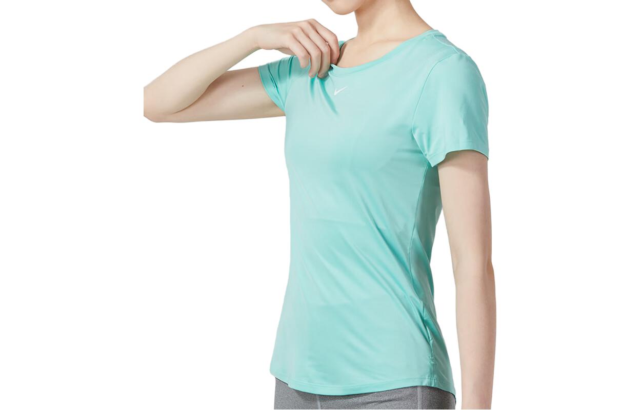 Nike Set in Sleeve T Shirt Women s Light Blue DD0627-349 L