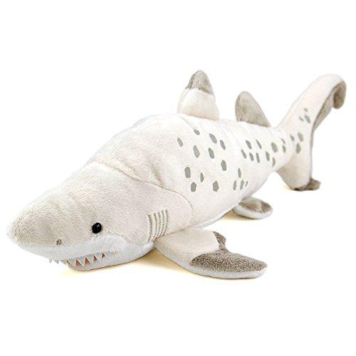 

Colorata White Tiger Shark Plush Toy (Medium Size/Soft Touch) Realistic Shark Sea Creature Animal Toy Doll Gift Present Birthday (Inspected Twice) / C