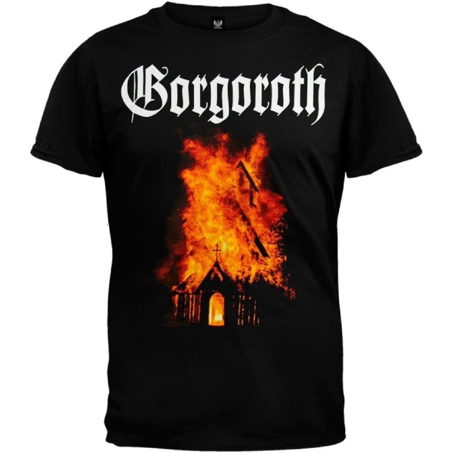 Gorgoroth - Church Fire T-Shirt XXXXXL разноцветный