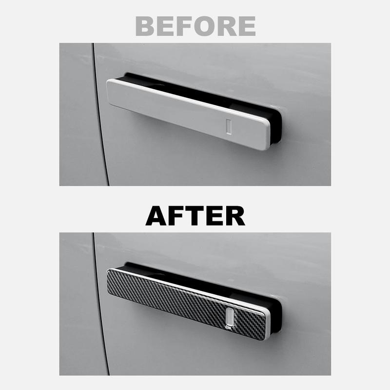 For Kia Telluride 2027 LHD/RHD 4PCS Black Exterior Door Handle Decoration Cover Trim Exterior Accessories