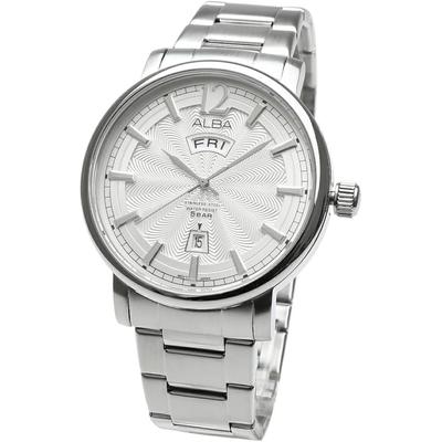 ALBA Seiko Alba Men's Watch AV3179X1 Stainless Steel Business Analog Day Date Day Date Cale...