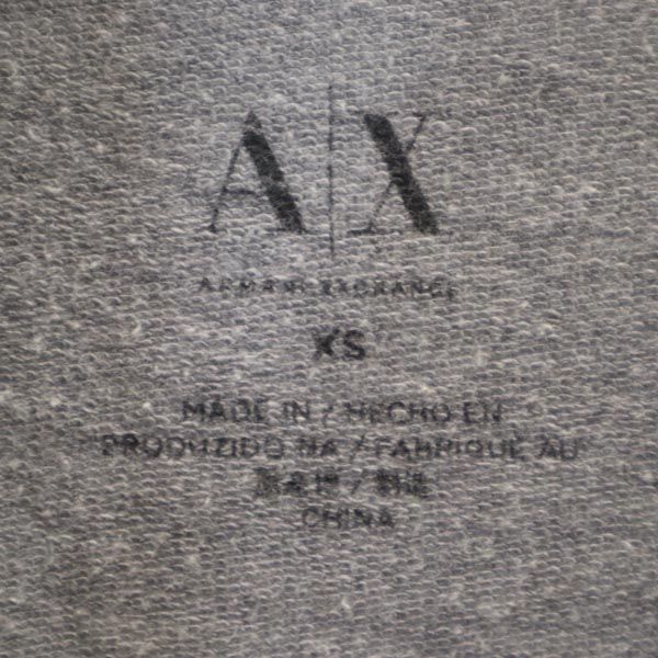 Armani Exchange Zip Jacket XS Gray Men's Used