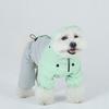DR.BREEDS Windbreaker for Walking (also Raincoat) Bichon Frise_Pistachio