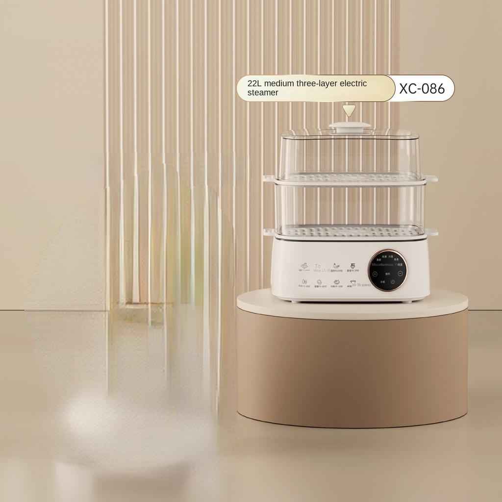 220V Elektryczny Parowar Domowy Urządzenie Do Gotowania Na Parze Żywności Wielofunkcyjny