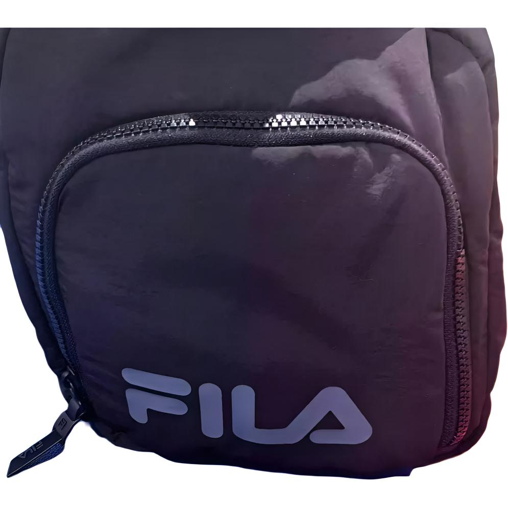 FILA Large Capacity Non-Detachable Shoulder Strap Travel Storage Bag Unisex Bags Black U2D240232
