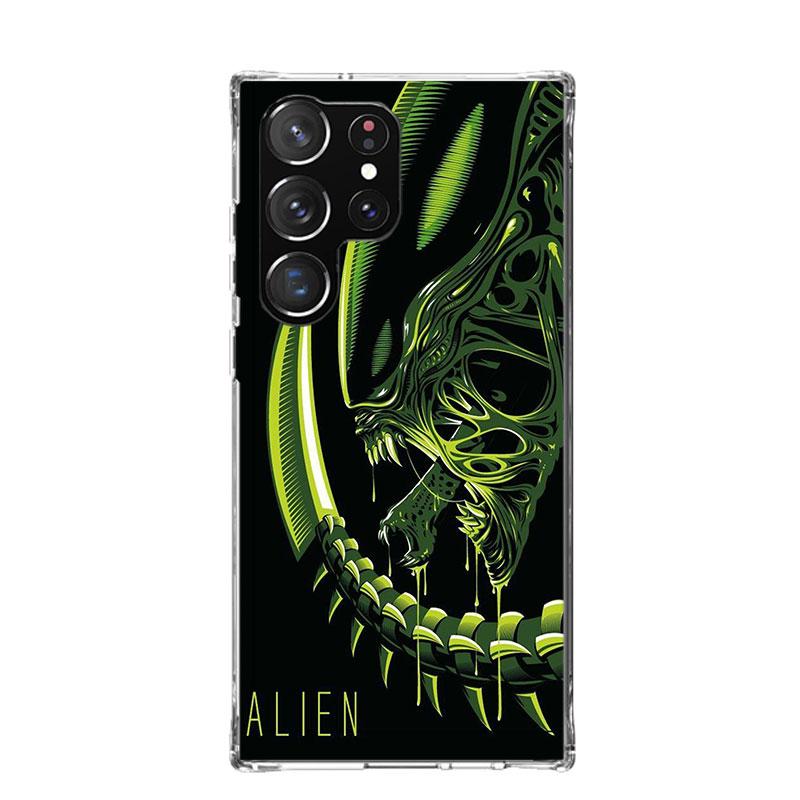 Cool A-Alien X-Xenomorph Phone Case For Samsung Galaxy S26 S25 Edge S24 S23 FE S22 Ultra S21 Plus S20 + Fundas Cover Coque Galax