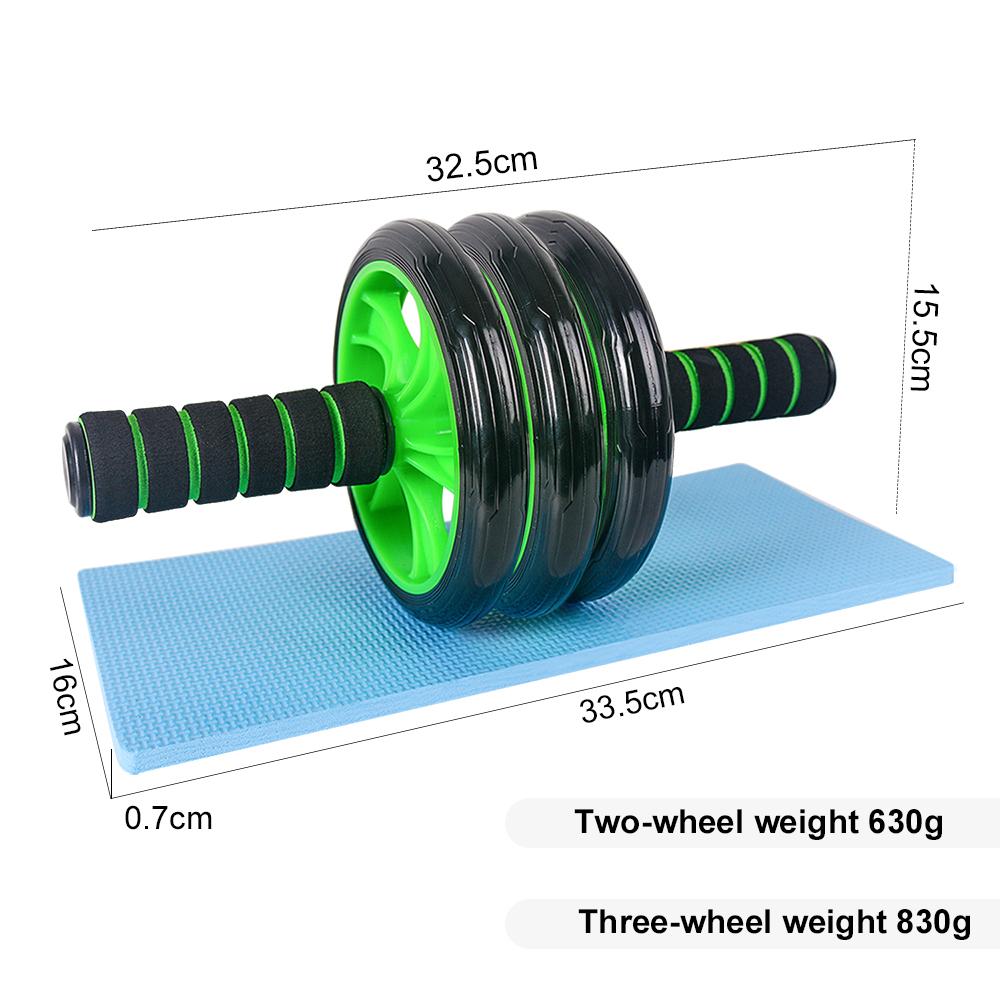 Cvičení břišních břišních břišních kol Vybavení pro cvičení břišních svalů s podložkou Paže Pas Noha Posilovač břišních svalů 1ks