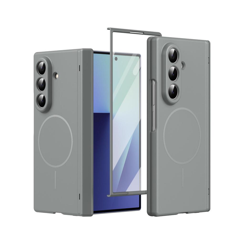 Samsung Z Fold7 Magnetic Wireless Charging Case with Hinge Protection