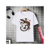 European sizes Stylized Colorful Gecko Lizard with Star And Triangle Patterns, T-Shirt for Boys And Girls, Casual Summer Short Sleeves