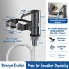 Aluminum Sink Soap Dispenser Extension Tube Countertop Soap Dispenser  Kitchen