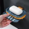 Soap Holder Without Drilling Bathroom Soap Dish With Drain Water Wall Soap Dish Organizer Bathroom Accessories