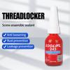 243 Medium Strength Blue Threadlocker 10ml 50ml, Anaerobic Adhesive Anti-Loose Sealant for Nuts Bolts Screws Fastening & Anti-Vibration