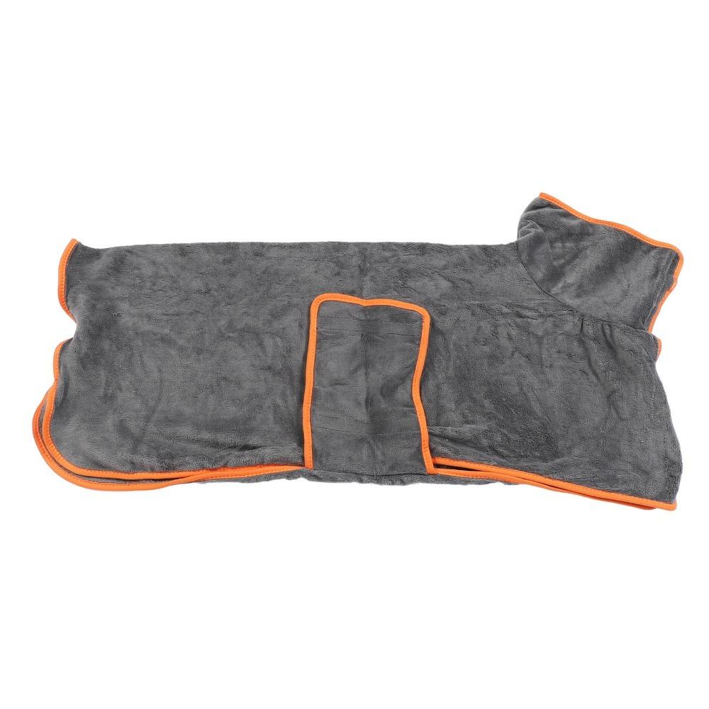 Durable Quick Drying Dog Bathrobe Super Absorbent Soft Dog Robe Dog Bath Robe Cold Weather