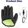 1 Pair of Anti Slip Ice Fishing and Sea Fishing Gloves with Magnets, Waterproof, Anti Cutting, Anti Stabbing, and Fish Picking Gloves